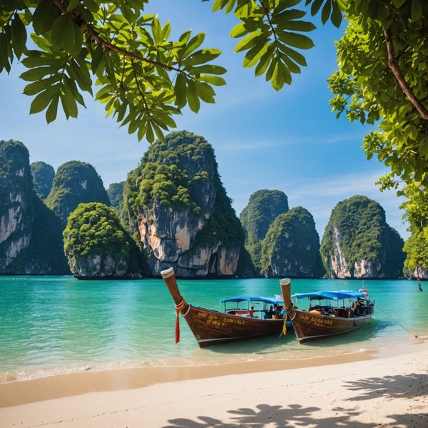 Quelle croisière propose des excursions pour découvrir les plages secrètes en Thaïlande?