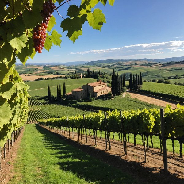 Quels conseils pour louer une maison de vacances en Toscane avec des visites de vignobles et des cours de dégustation de vin?