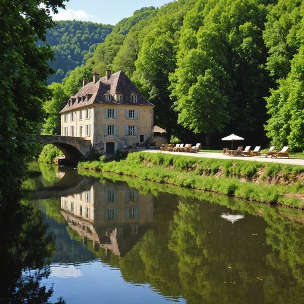 Où peut-on séjourner en Dordogne pour des vacances avec des ateliers de trufficulture et des balades en canoë?