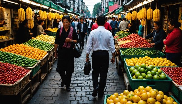Les marchés à Mexico City : un voyage sensoriel inoubliable